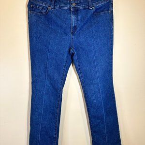 Chico Blue Jeans Size 1 Short Straight Leg
